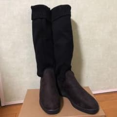 カワイオカダ・スエード ニットブーツのサムネイル
