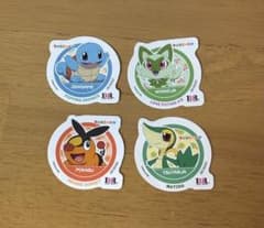 ポケモン サーティワン コラボ ステッカー 4種セットのサムネイル