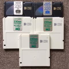 MOディスク 230MB 5枚のサムネイル
