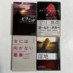 ご参考用★ご購入前にご連絡要★海外ミステリー小説他　全１３冊 文庫本 海外ミステリー小説 話題作4冊セットH - メルカリ