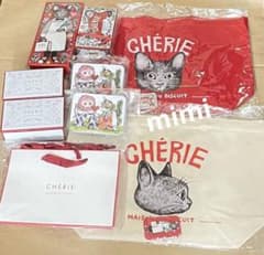 10点セット】CHÉRIE×ヒグチユウコ 限定トート2種 空缶 紙袋 - メルカリ