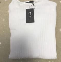 新品！AZUL BY MOUSSY★リブボートネック長袖プルオーバーのサムネイル