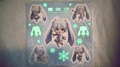 [특전 첨부]유키 미쿠 SNOW MIKU 스티커 씰 SAPPORO2011