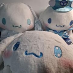 [17日まで本体300円]　シナモロール　ぬいぐるみ　3体セット　サンリオのサムネイル