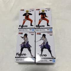 NARUTO-ナルト-　疾風伝　Figuno　ナルト　サスケ　4点セット