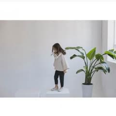春パンツ ブラック 120のサムネイル