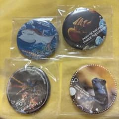 名古屋港水族館 缶バッジ 4種セットのサムネイル
