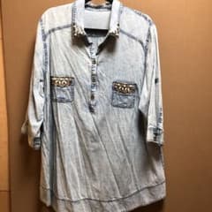 はるはる 様 専用 デニムシャツ５Ｌのサムネイル