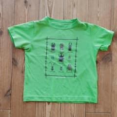 【週末値引】 mont-bell 昆虫図鑑 Tシャツ キッズ　サイズ100のサムネイル