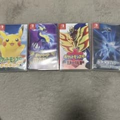 Nintendo Switch ポケットモンスター 4本セットのサムネイル