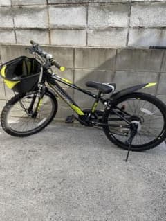 子供用自転車 DRIDE S3ブラック×イエロー22インチのサムネイル
