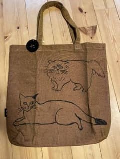 猫　トートバッグ　松尾ミユキさんのサムネイル