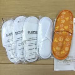 子供用、使い捨てスリッパ4足 東京ディズニーランドホテル 1足 5足セットのサムネイル