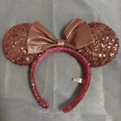 ディズニー カチューシャ スパンコール （ピンク）のサムネイル