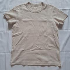 UNIQLO U　ユニクロ　ベージュ　Tシャツ
