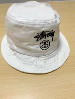◉《 ステューシー ユニセックス 》STUSSY バケットハット 白のサムネイル
