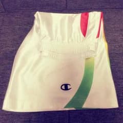 バスケットボール パンツ champion 白のサムネイル