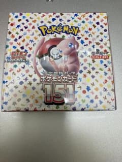 ポケモンカード151 BOX 新品未開封　シュリンク付き1BOXのサムネイル