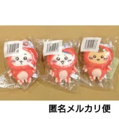 新品未開封/匿名配送/ちいかわ たこイカくじ マスコット 3点セット ①