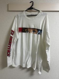 FLAGSTUFF アニメプリント 長袖Tシャツ L ホワイトのサムネイル