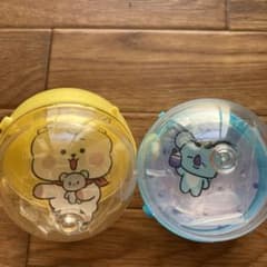 BT21 KOYA 아크릴 스탠드 & RJ 열쇠 고리