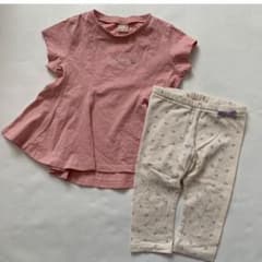 ♡【USED】プティマイン トップス レギンス 2点セット 100cm♡のサムネイル