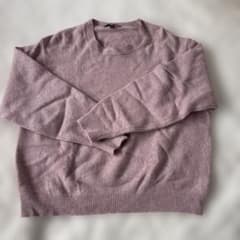 UNIQLO XL ピンク クルーネックセーターのサムネイル