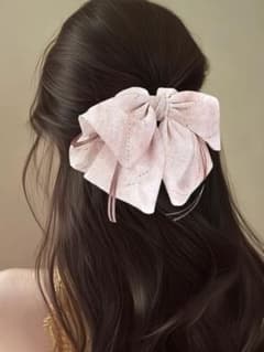 女の子用可愛いヘアクリップのサムネイル