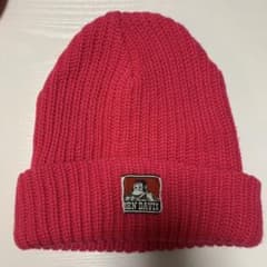 BEN DAVIS ニット帽　ピンクのサムネイル