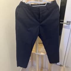 スーツセットアップも可能！ユニクロネイビー スラックス ウエスト61cm
