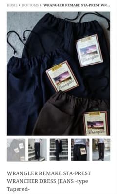 美品 Wrangler DAMAGEDONE リメイク テーパード 黒 w40 ダメージドーン ラングラー スタプレ リメイク ブラック テーパード