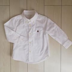 【値下げ】baby GAP　白シャツ　100のサムネイル