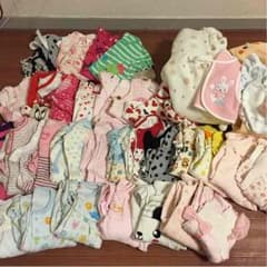 ベビー服女の子　60〜70サイズ　まとめ売りのサムネイル