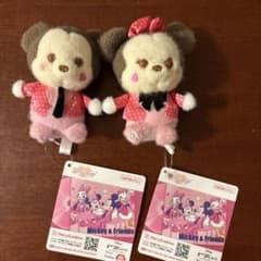 ディズニー ミッキー＆フレンズ ぬいぐるみマスコット 2種セット