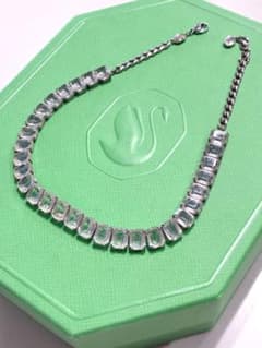 Swarovski MILLENIA エメラルドカット クリスタル チョーカーのサムネイル