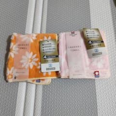 ☆新品未使用☆今治ハンカチ 2枚セット 花柄のサムネイル