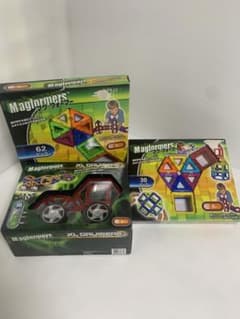 ボーネルンド　マグフォーマー　まとめ売り　122ピースのサムネイル