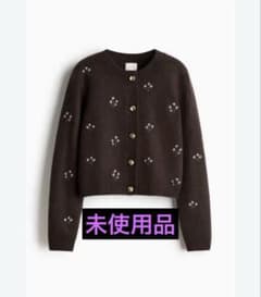【試着なし】H&M 刺繍カーディガンのサムネイル