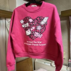 Hello Kitty 90年代テーマ スウェット ピンク　お値下げ依頼可！のサムネイル