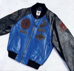 500着限定 極美品TEDMAN テッドマン オールレザースタジャン - メルカリ