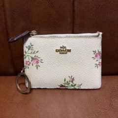 お値下げ中　COACH 花柄 コインケース　カードケースのサムネイル