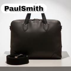 Paul Smith 希少 2way ビジネスバッグ レザー A4 黒 リザード - メルカリ