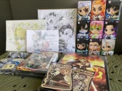 未使用品【鬼滅の刃 ブルーレイ＆Qposket petit】他いろいろセット☆ 未使用品【鬼滅の刃 ブルーレイ＆Qposket petit】他いろいろセット