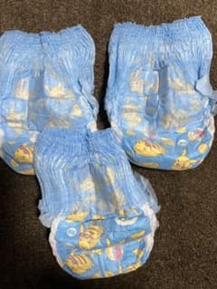 ピカチュウ 水遊び用おむつ 3枚セット　ビッグサイズのサムネイル