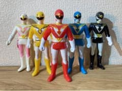◎鳥人戦隊ジェットマン ソフビ 5体セット◎ - メルカリ