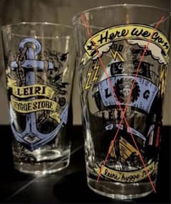 新品未使用】leiri Anchorグラス グラインドロッヂ レイリーヒュッゲ