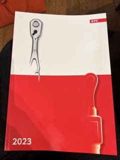 2023年最新版KTCのツールカタログ　新品未使用品ですのサムネイル