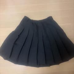 プリーツミニスカート ブラックのサムネイル