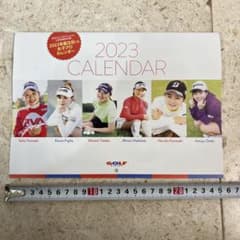 女子プロゴルファー　2023カレンダーのサムネイル