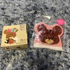 곰의 굉장한 박스 롤 스티커 100 매들이 마스킹 씰 40 개